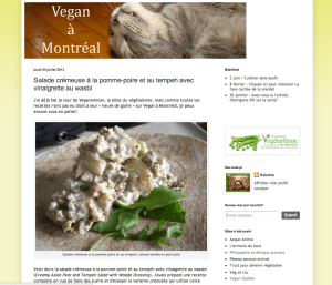 Vegan a Montreal - Capture