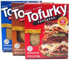 Tofurky - tranches