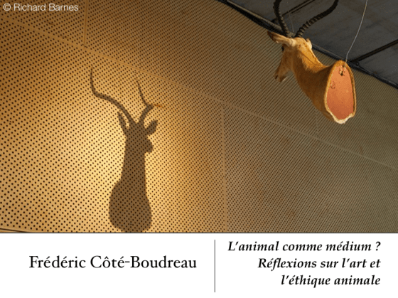 éthique animale et art