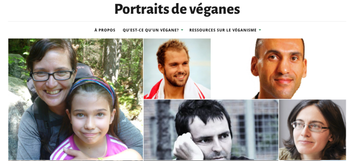 Portraits de végane début octobre 2015